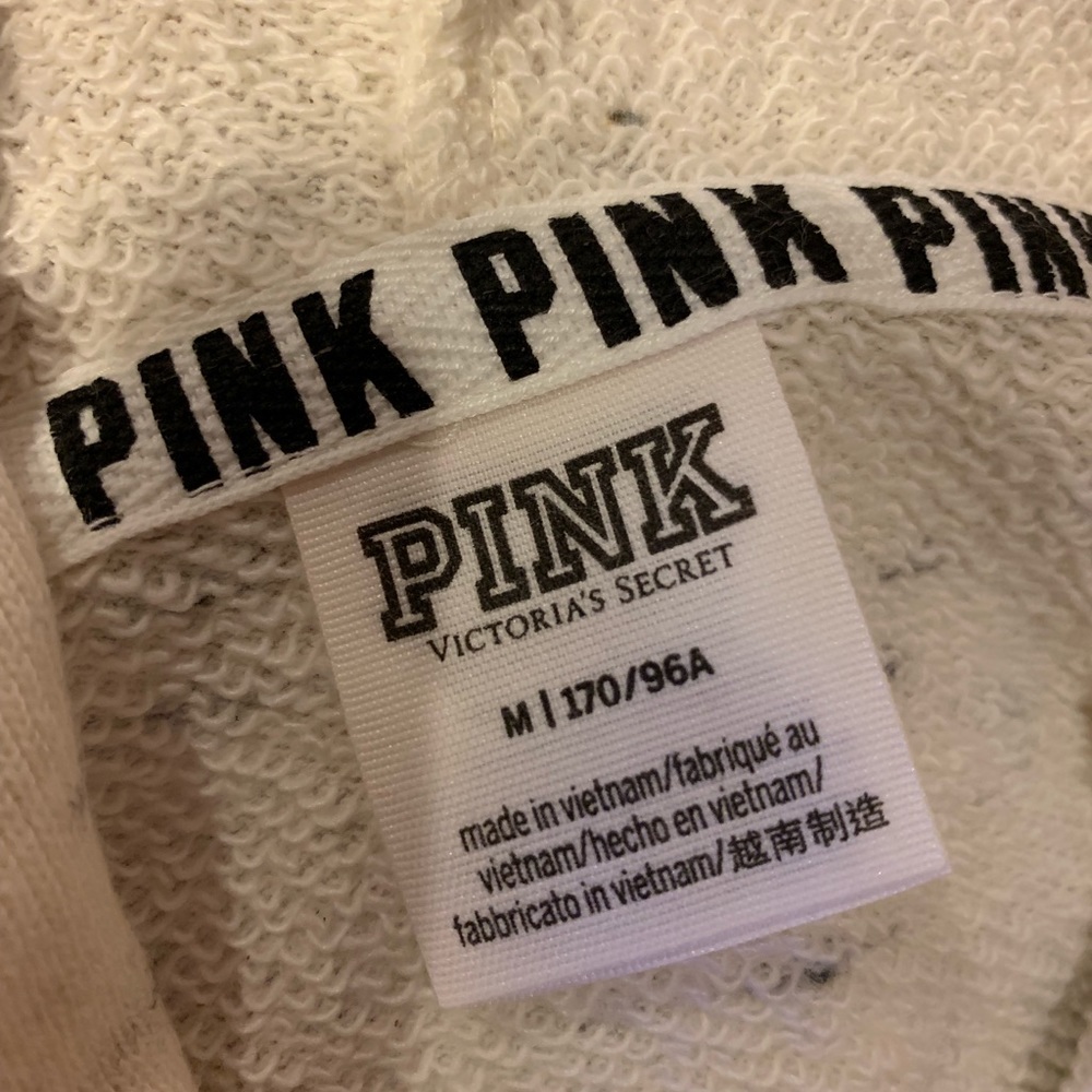 VS PINK FULL ZIP HOODIE - NEW ONLINE PACKAGING - Picture 5 of 6